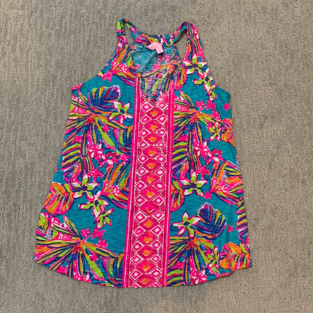 Lilly Pulitzer Colorful Tank Size XS — So Pretty!
